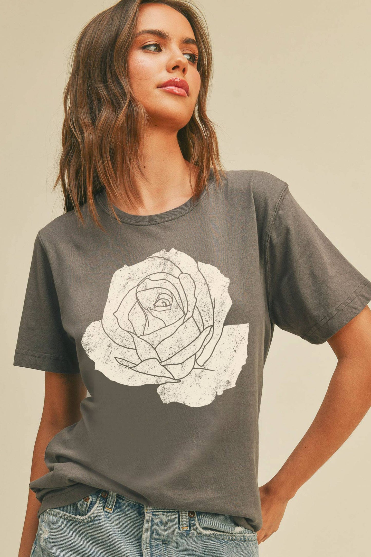 Rose Graphic Tee