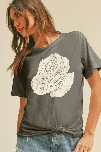 Rose Graphic Tee