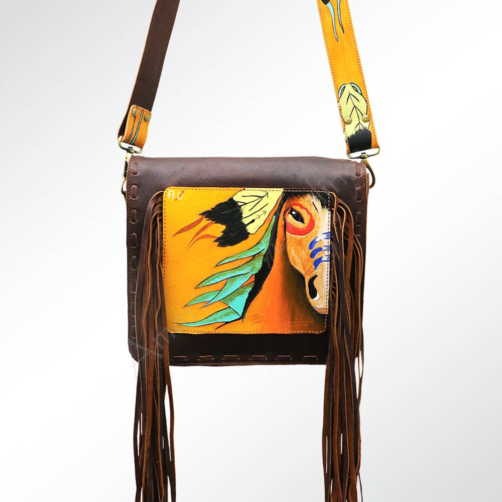 Wild horses crossbody bag