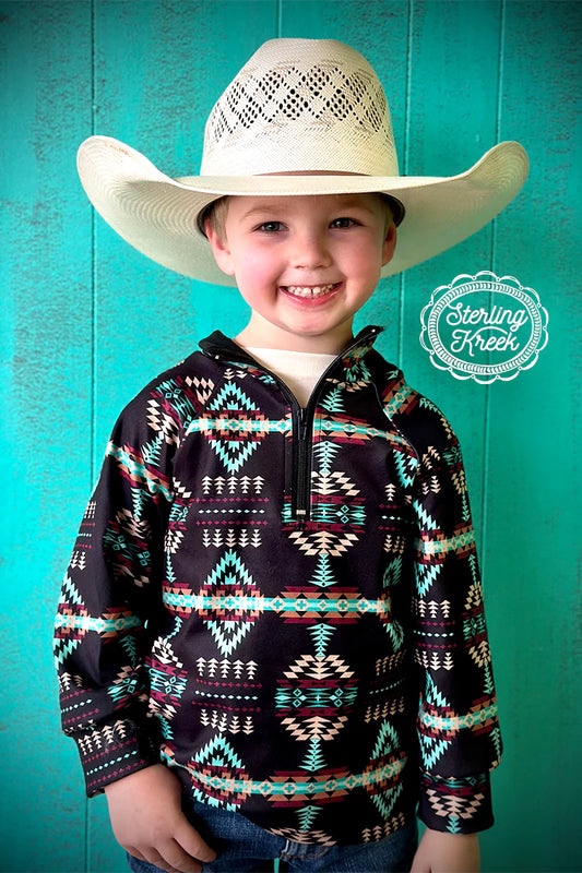 Mountain dreams pullover-kids