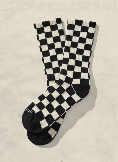 Checkerboard Socks