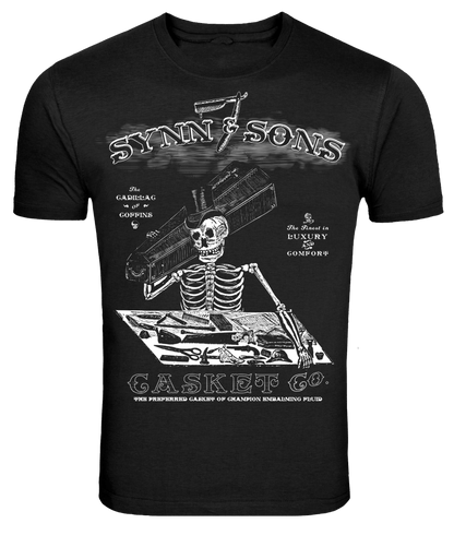 Mens Synn & Sons Casket Company Tee