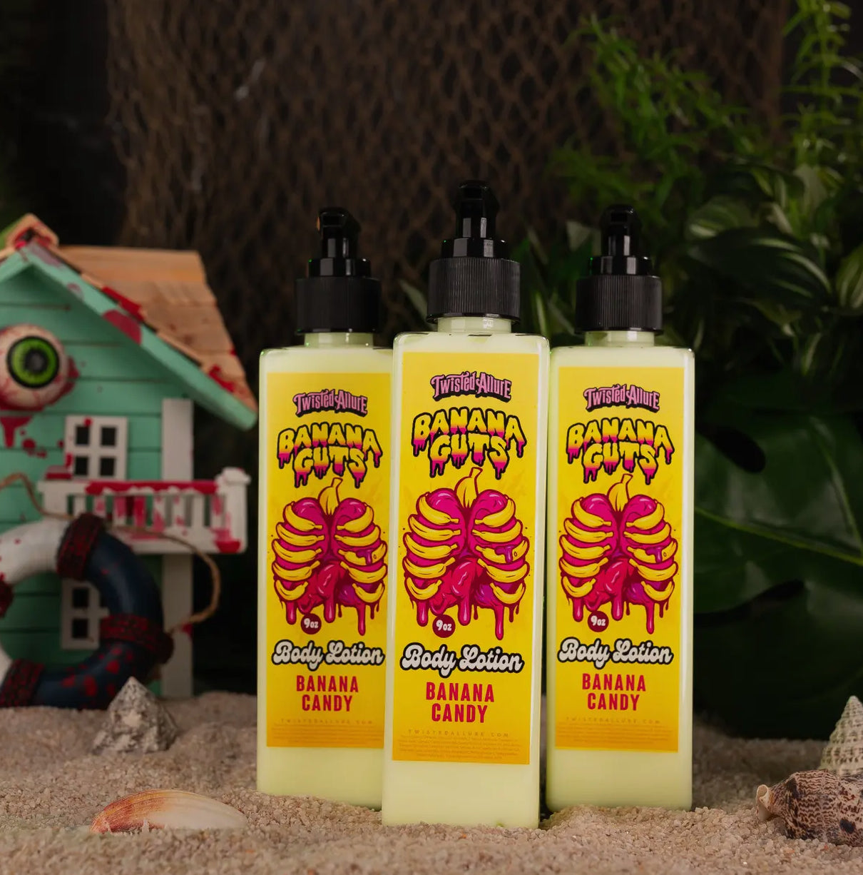 Banana Guts body lotion