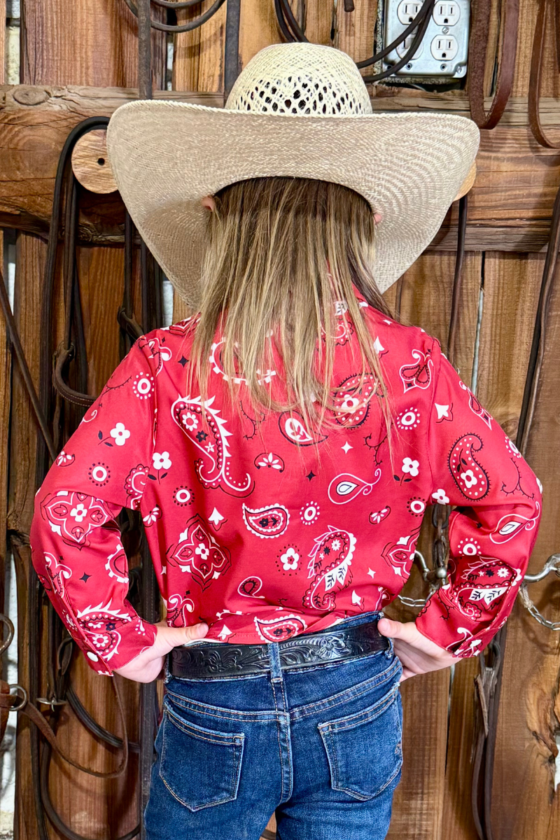 Bandana Babe Button Up Kids